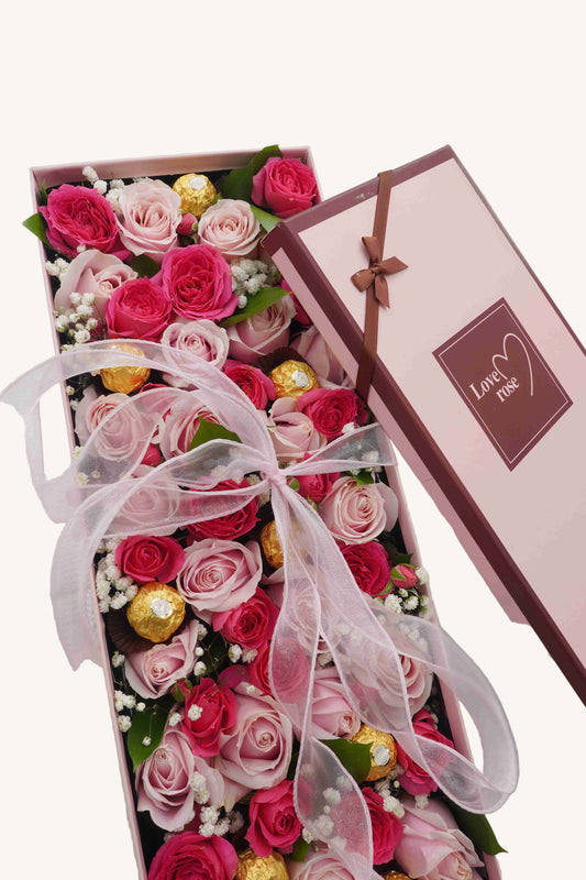 Chocolate Flower Gift | Luxury Gift Box Bouquet