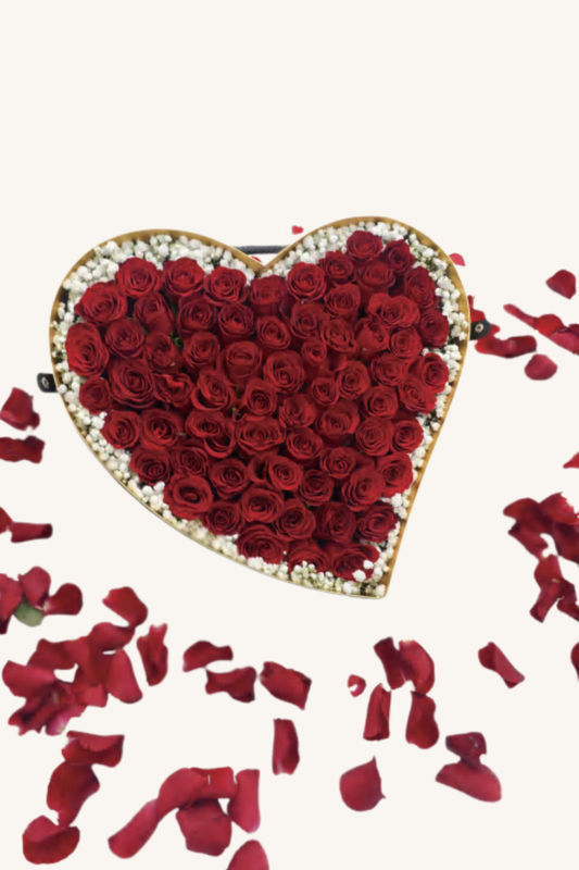 High-end portable 71 rose gift box