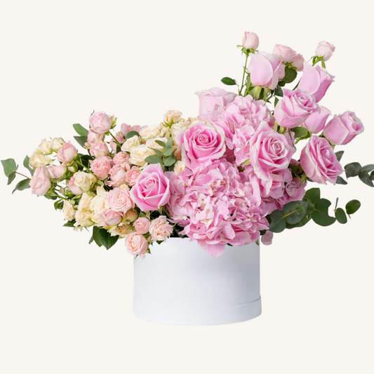 Baby Florence Pink Hatbox