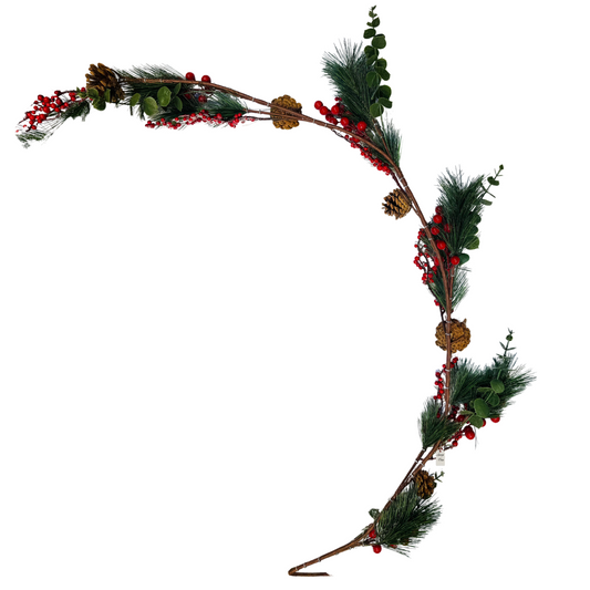 Pine & Berry Christmas Garland