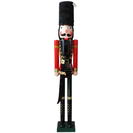 Classic Wooden Christmas Nutcracker Guard