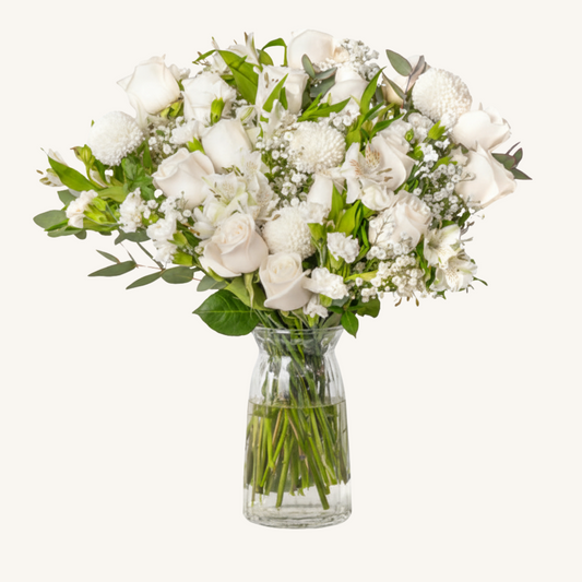 Serenity White Vase