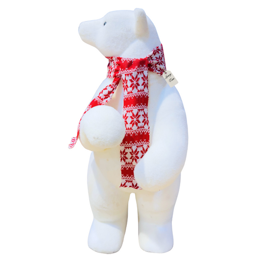 Bear Figurine with Scarf
