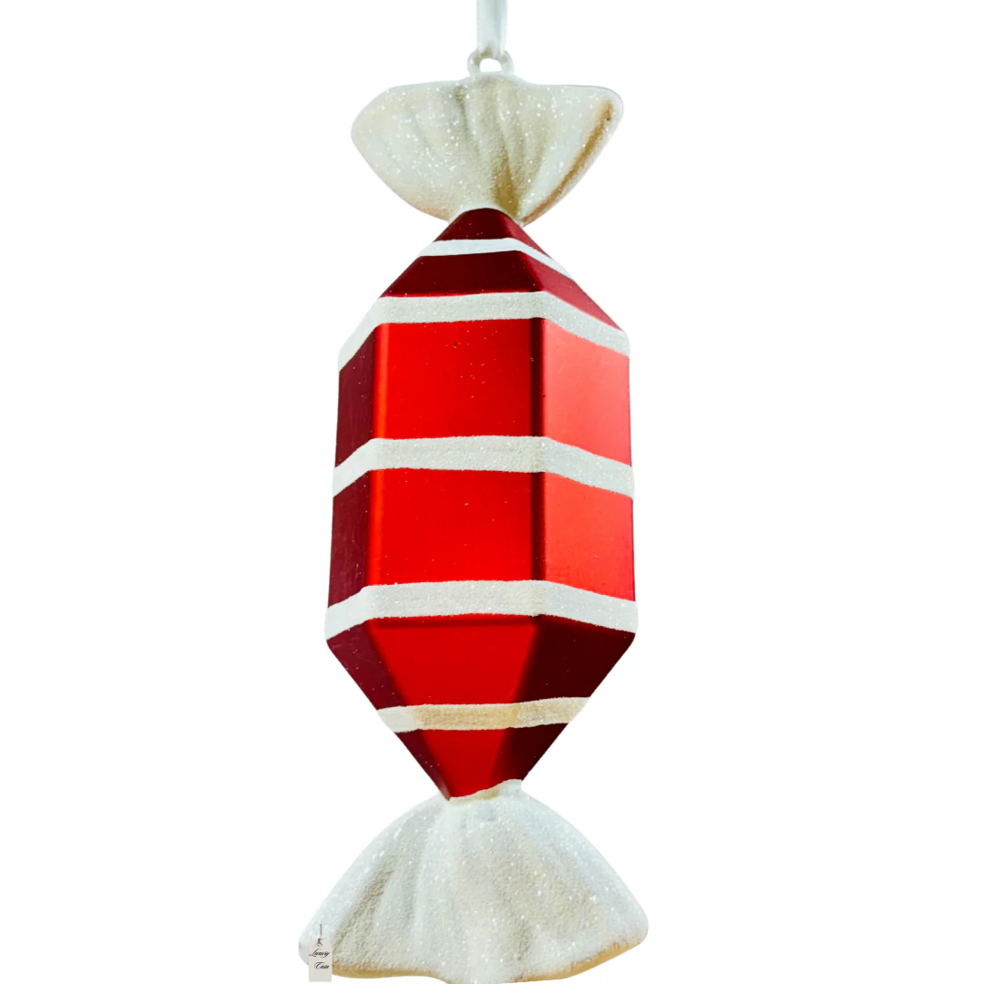 Christmas Striped Candy Ornament Decoration