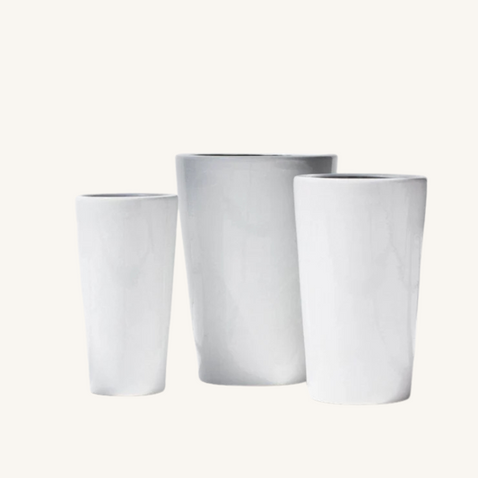 White Ceramic Pot