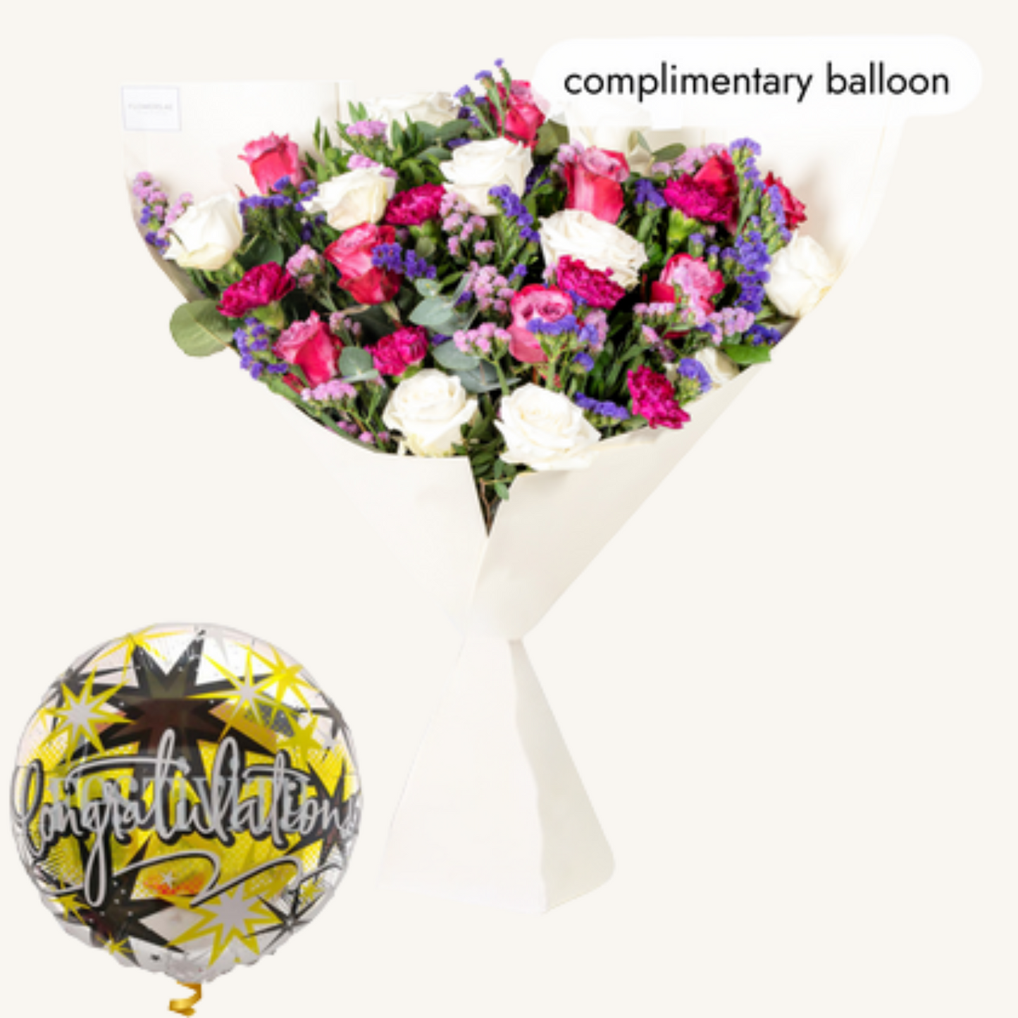 Congratulations Lavender Floral