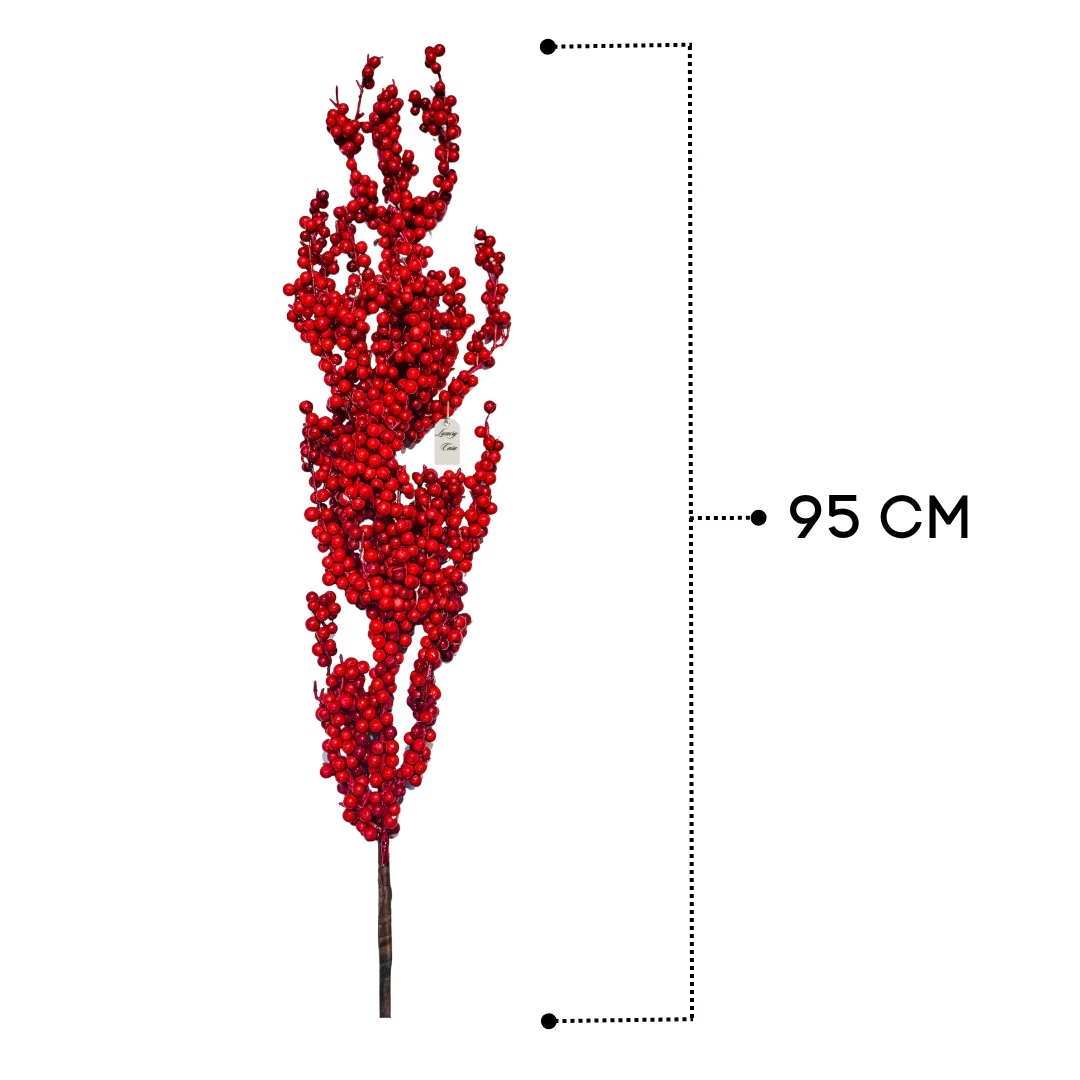 Christmas Red Berry Stem Decoration