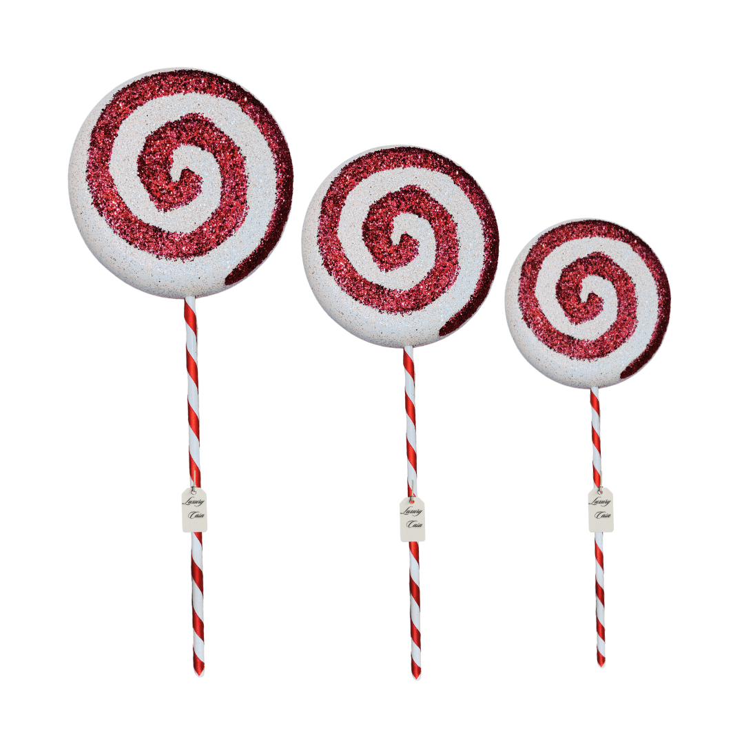Artificial Christmas Lollipop Decoration