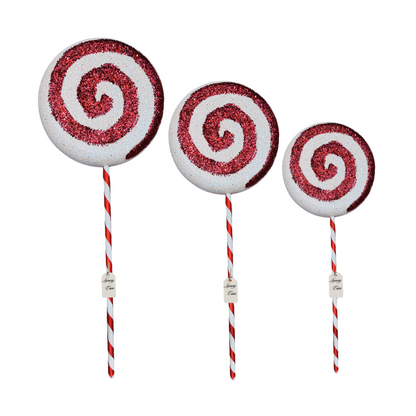 Artificial Christmas Lollipop Decoration