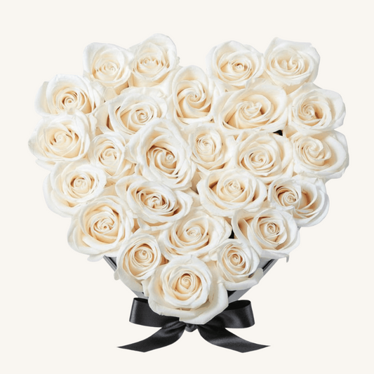 Anniversary White Heart