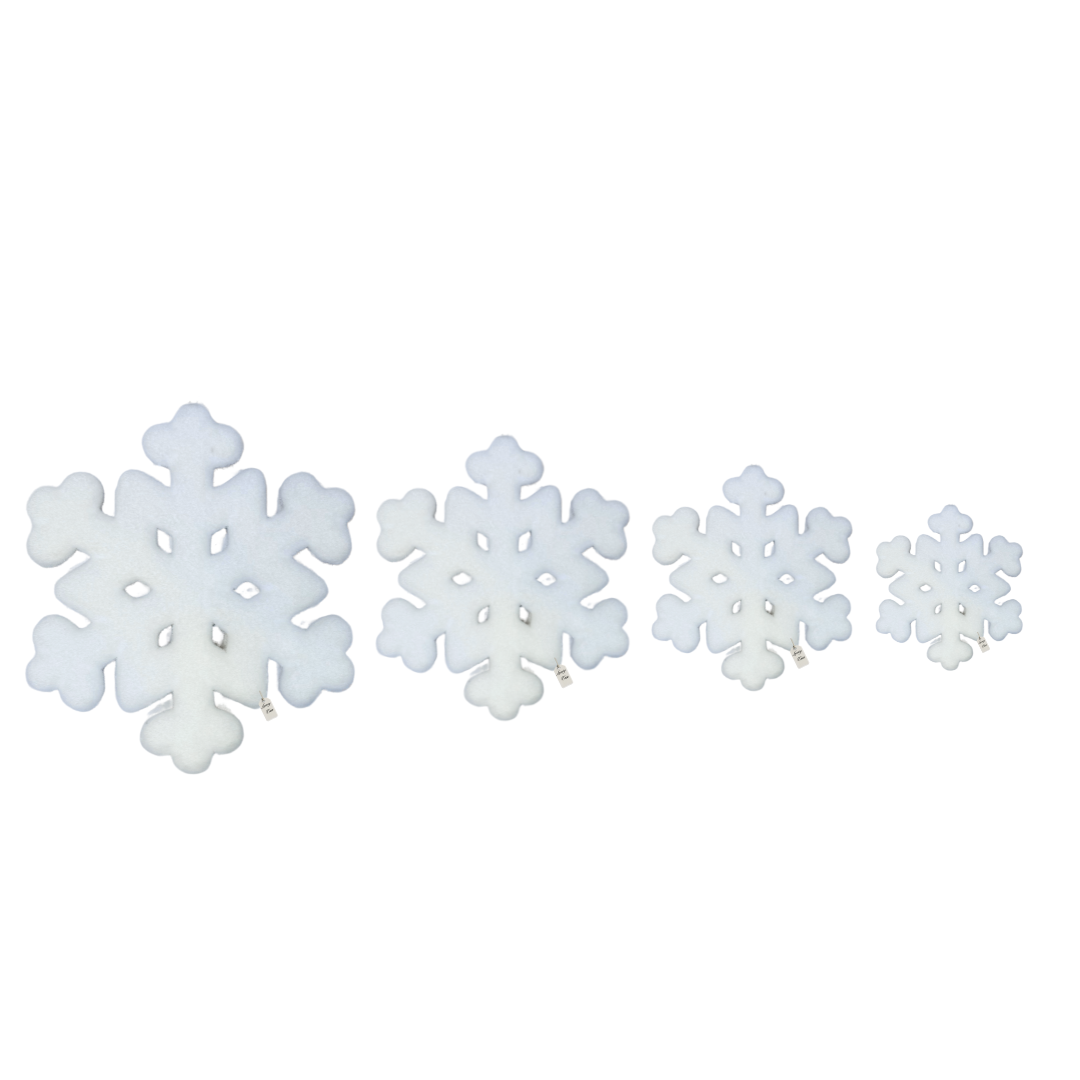 Luxury White Snowflake Christmas Decoration