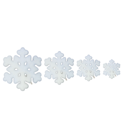 Luxury White Snowflake Christmas Decoration