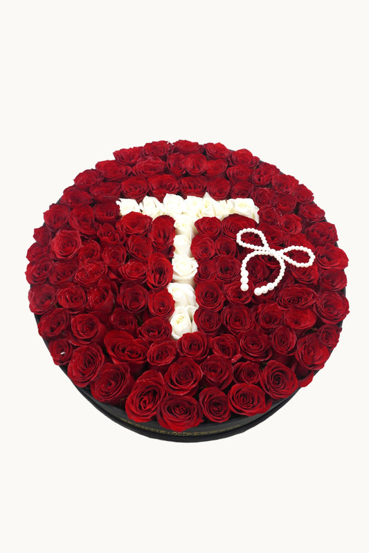 Customized Letters | Premium Rose Gift Box