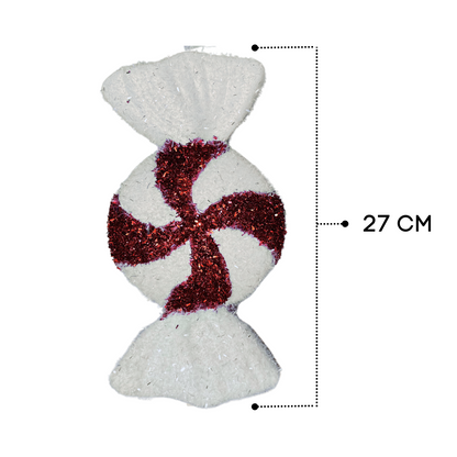 Artificial Christmas Candy Decoration