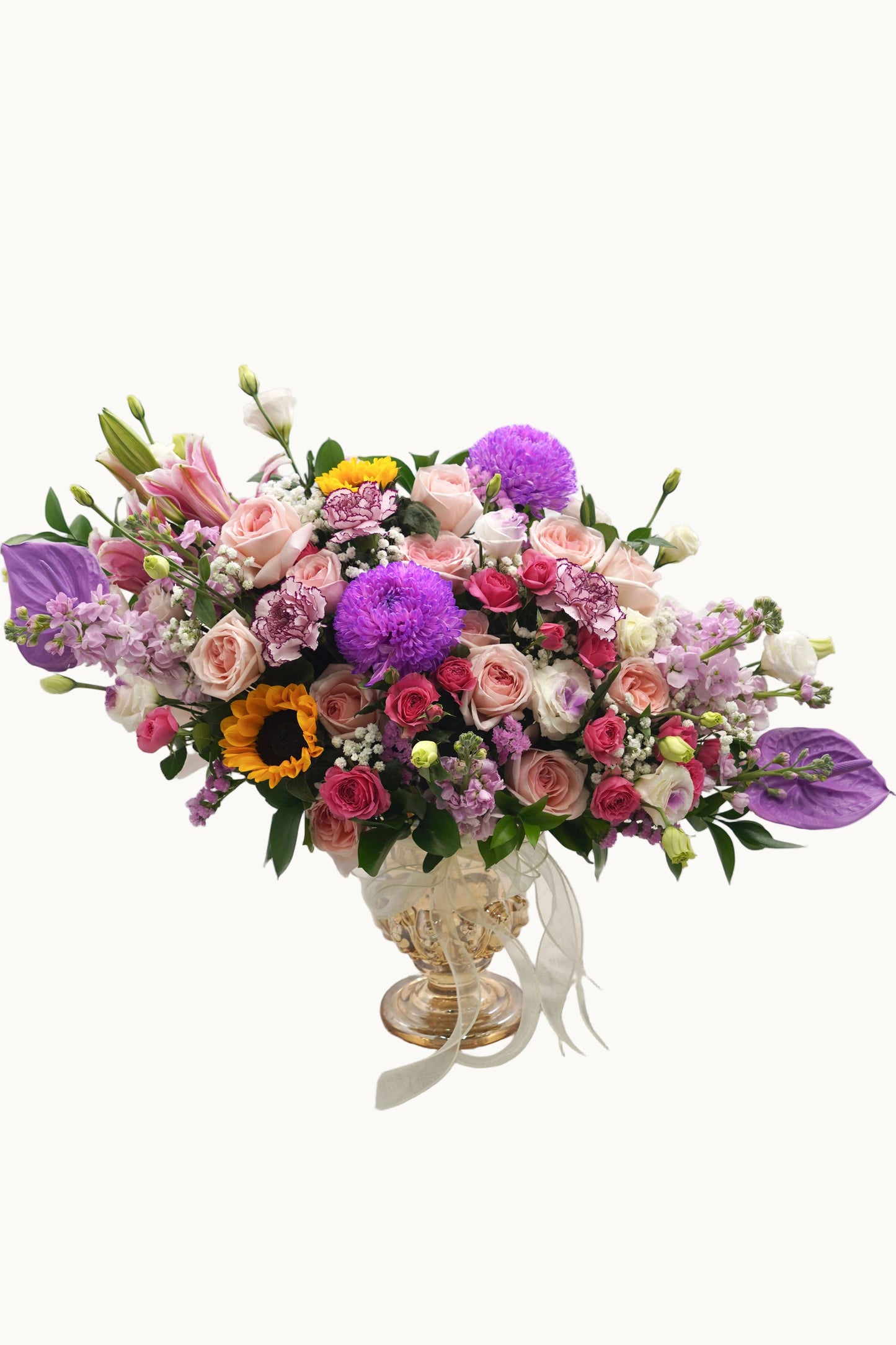 Baroque Vase Bouquet