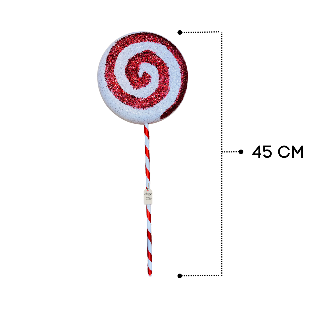 Artificial Christmas Lollipop Decoration