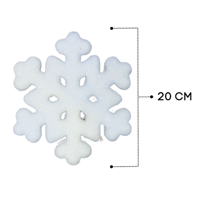 Luxury White Snowflake Christmas Decoration