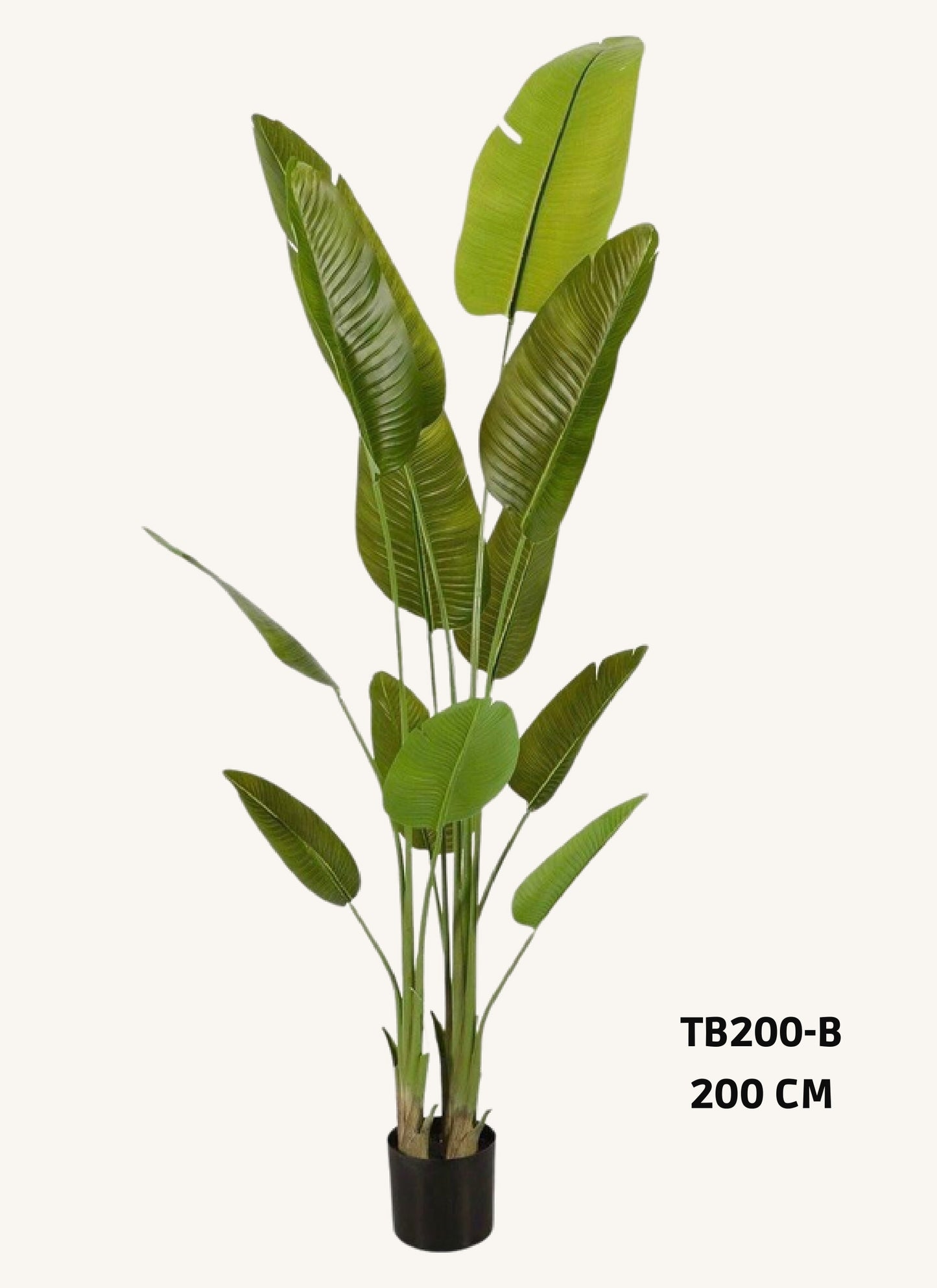 Artificial banana plant