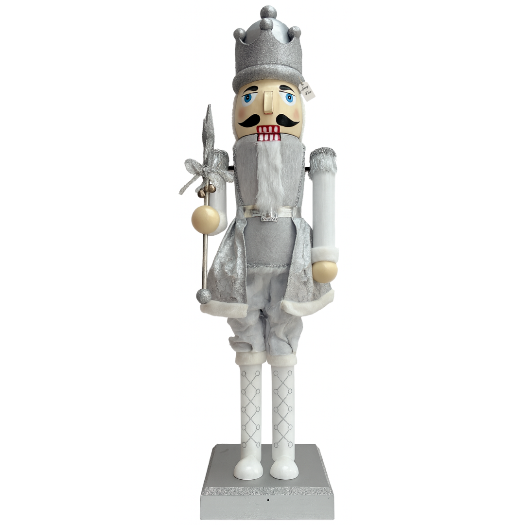 Silver Christmas Nutcracker