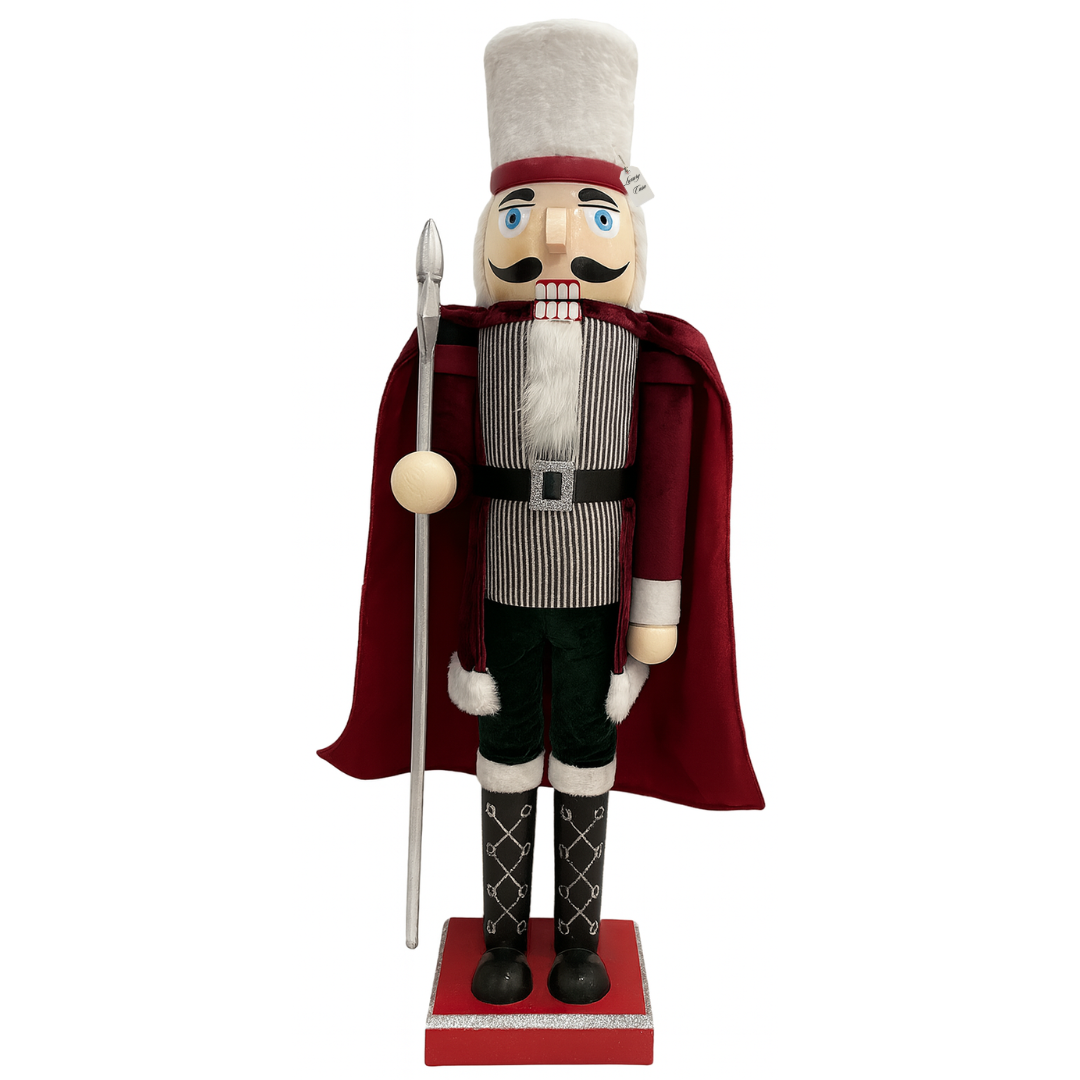 Red & White Christmas Nutcracker