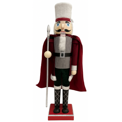Red & White Christmas Nutcracker