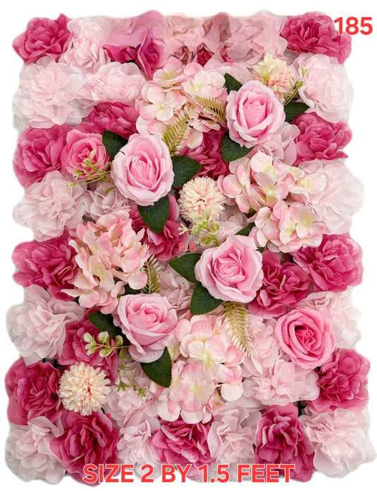 Artificial wall matt flower